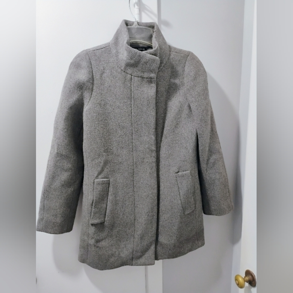 J Crew Mercantile Wool Blend Coat